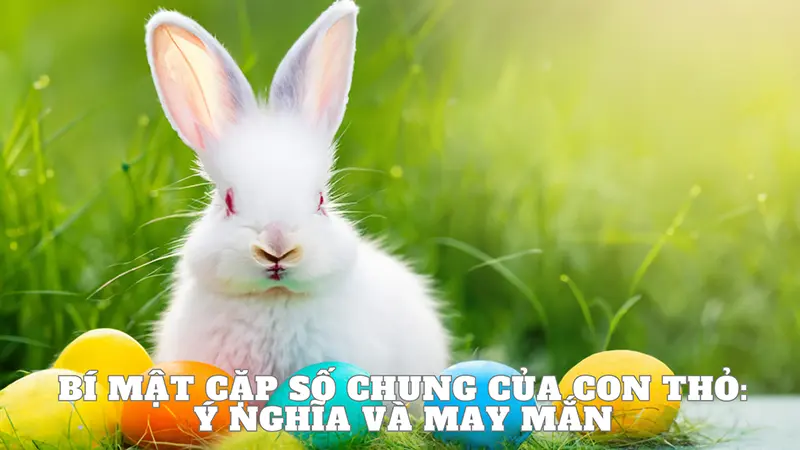 Bí mật cặp số chung của con thỏ: Ý nghĩa và may mắn