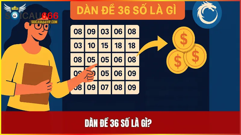 Bí quyết nuôi dàn đề 36 số rồng bạch kim: Chiến lược "vàng" cho lô thủ 4 Dàn đề 36 số là chiến lược chọn 36 con số từ 00 đến 99 để nuôi trong khung 3 ngày nhằm tăng cơ hội trúng thưởng
