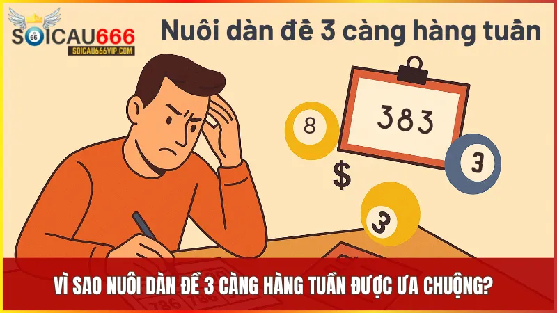 Cách nuôi dàn đề 3 càng hàng tuần hiệu quả cho người chơi thông minh 7 Giải thưởng hấp dẫn và tính giải trí cao khiến nhiều người yêu thích hình thức này