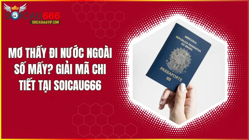 Mơ thấy đi nước ngoài có ý nghĩa gì? Luận giải chi tiết tại Soi Cầu 666 Vip